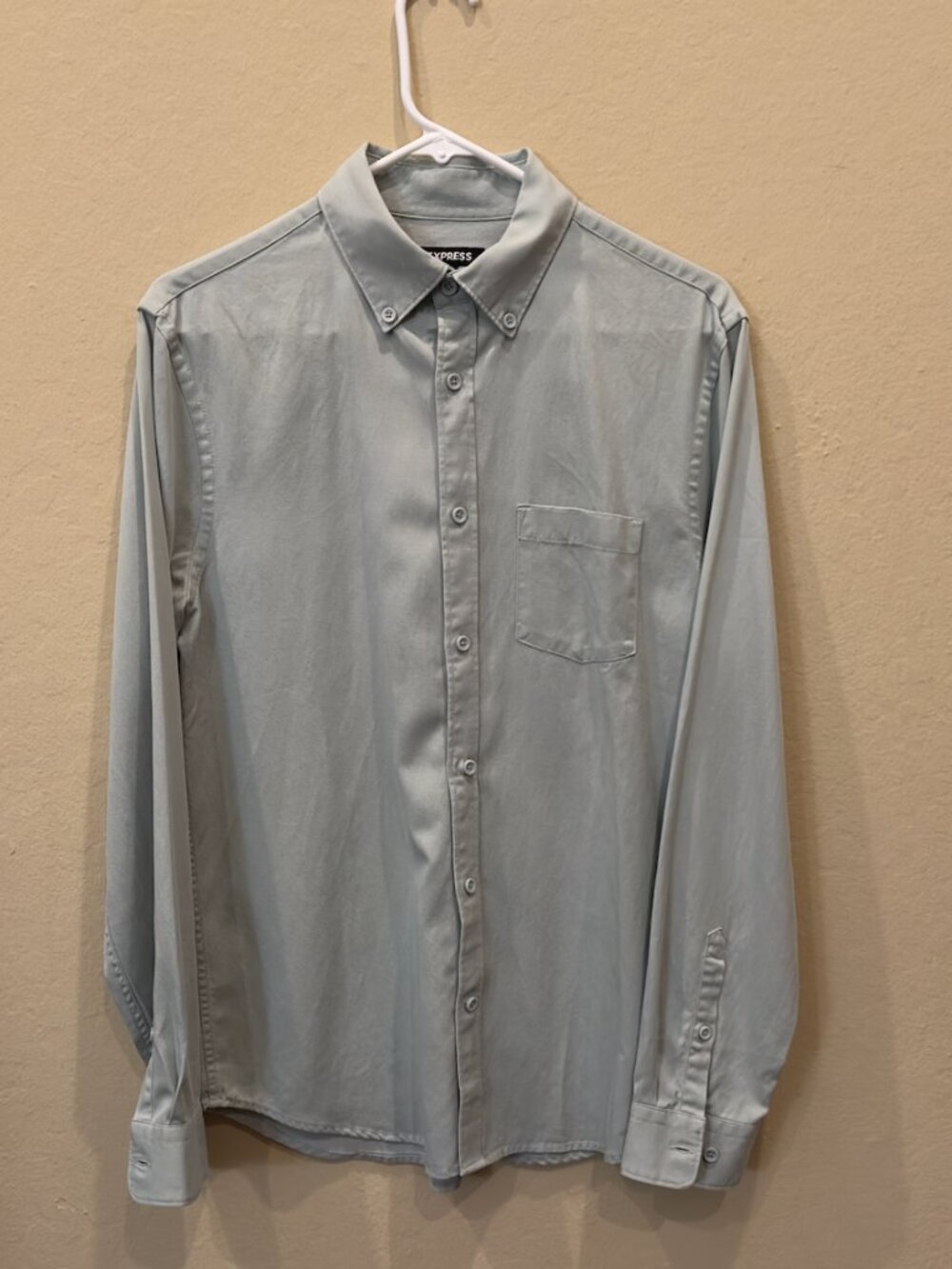 Light Green Solid Casual Shirt